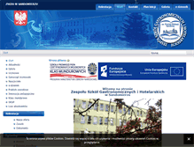 Tablet Screenshot of biblioteka.zsgih.sandomierz.pl