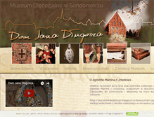 Tablet Screenshot of domdlugosza.sandomierz.org